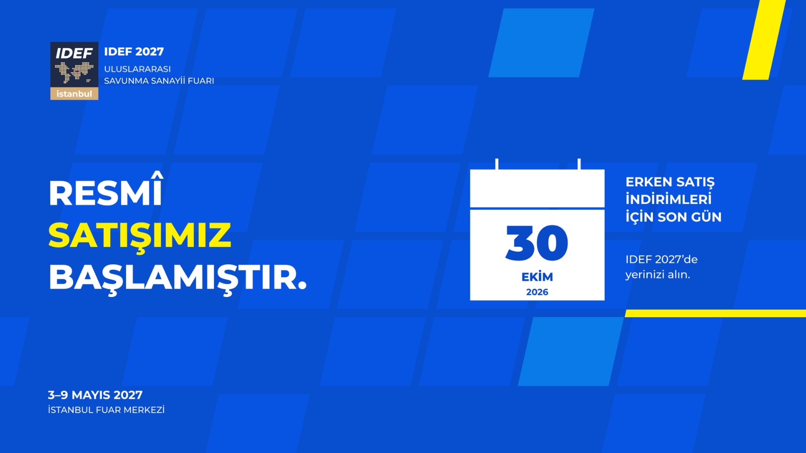 Resmi Satışlarımız Başlamıştır